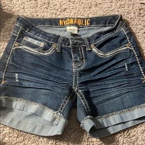 jean shorts